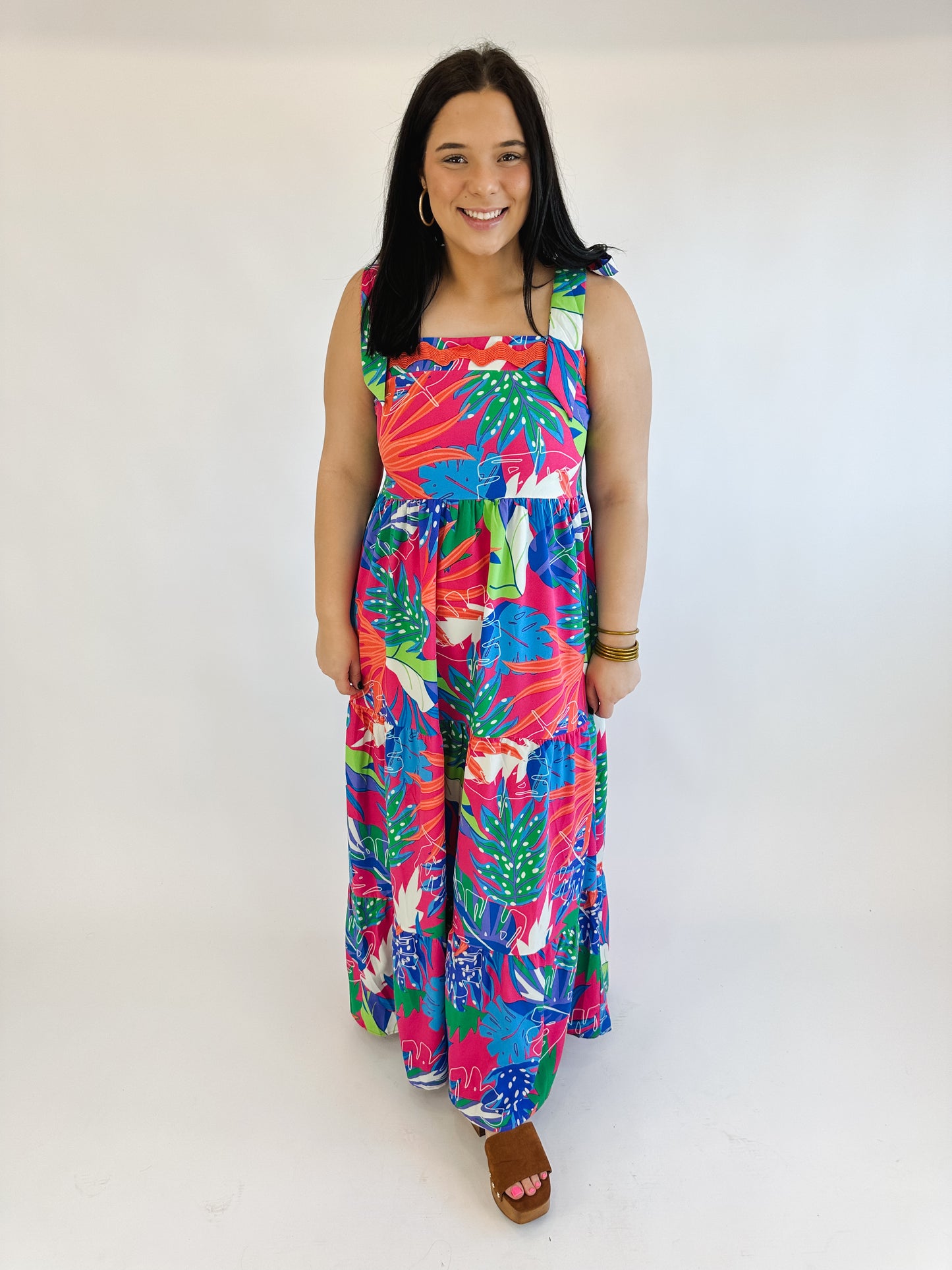 Tiered Maxi - Tropical