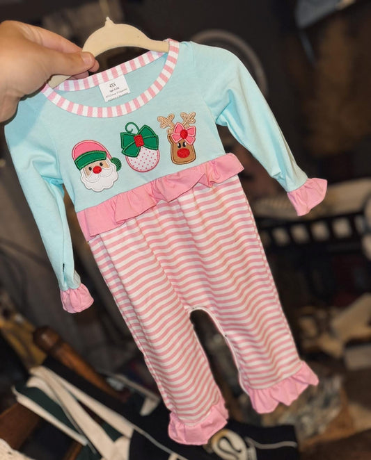 Christmas Trio Romper